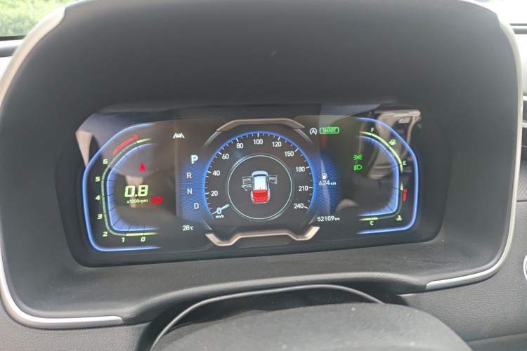 Used Hyundai Tucson 2023 Tucson L 1.5T Automatic Two-Wheel Drive DLX Luxury Edition Instrument Cluster