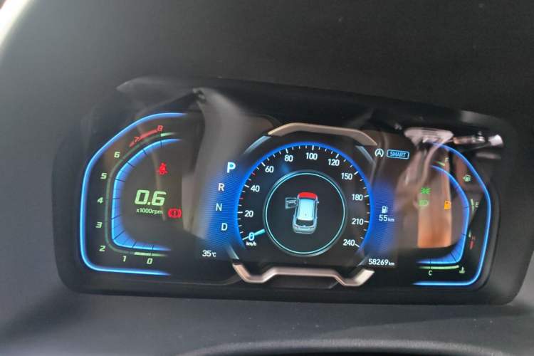 Used Hyundai Tucson 2023 Tucson L 1.5T Automatic Two-Wheel Drive GLX Elite Edition Instrument Cluster