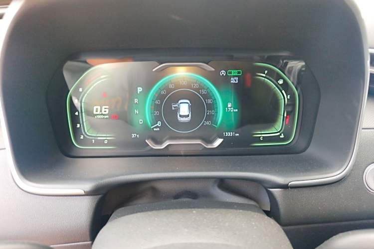 Used Hyundai Tucson 2023 Tucson L 1.5T Automatic Two-Wheel Drive DLX Luxury Edition Odometer Close Up