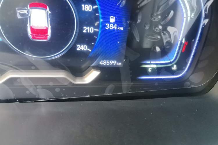 Used Hyundai Tucson 2023 Tucson L 1.5T Automatic Two-Wheel Drive DLX Luxury Edition Odometer Close Up