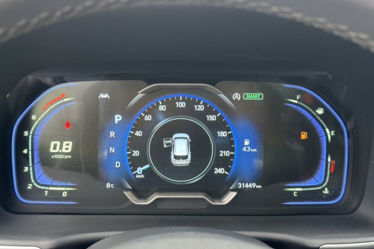 Used Hyundai Tucson 2023 Tucson L 1.5T Automatic Two-Wheel Drive DLX Luxury Edition Odometer Close Up