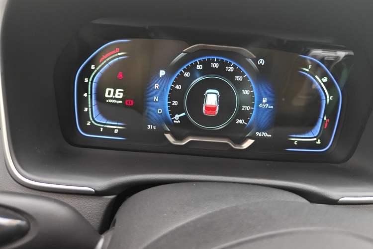 Used Hyundai Tucson 2023 Tucson L 1.5T Automatic Two-Wheel Drive GLX Elite Edition Odometer Close Up