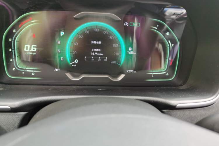 Used Hyundai Tucson 2023 Tucson L 1.5T Automatic Two-Wheel Drive GLX Elite Edition Odometer Close Up