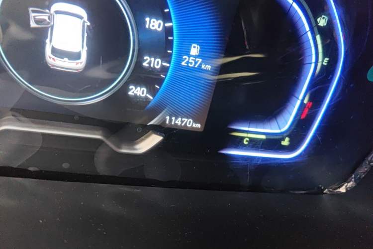 Used Hyundai Tucson 2023 Tucson L 1.5T Automatic Two-Wheel Drive GLX Elite Edition Odometer Close Up