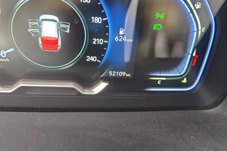 Used Hyundai Tucson 2023 Tucson L 1.5T Automatic Two-Wheel Drive DLX Luxury Edition Odometer Close Up