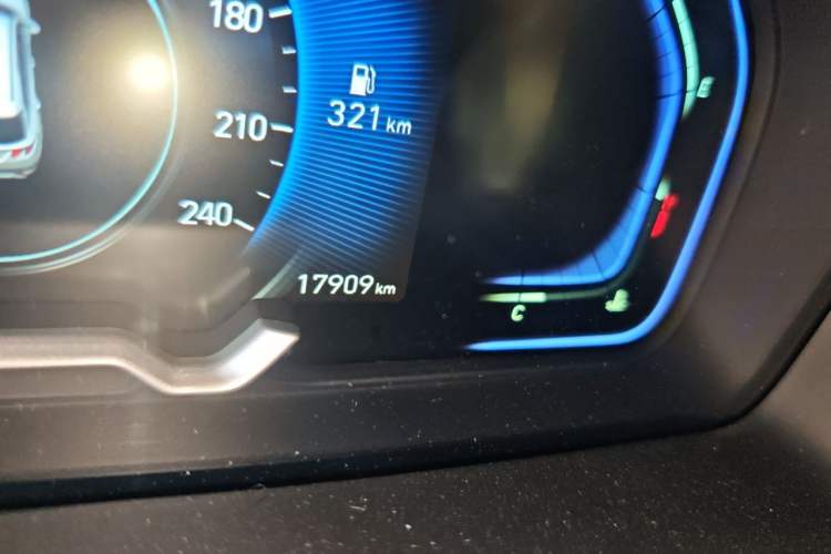 Used Hyundai Tucson 2023 Tucson L 1.5T Automatic Two-Wheel Drive DLX Luxury Edition Odometer Close Up