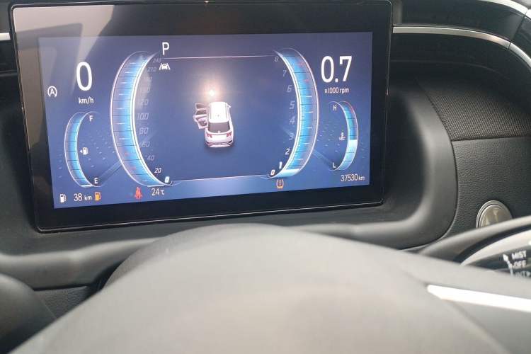 Used Hyundai Tucson 2023 Tucson L 1.5T Automatic Two-Wheel Drive LUX Prestige Edition Odometer Close Up