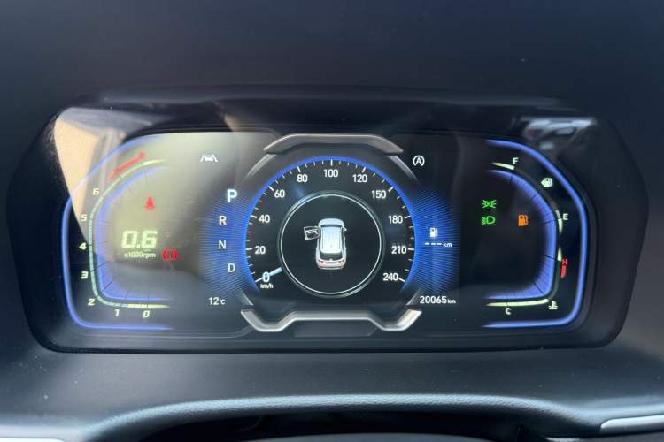 Used Hyundai Tucson 2023 Tucson L 1.5T Automatic Two-Wheel Drive DLX Luxury Edition Odometer Close Up