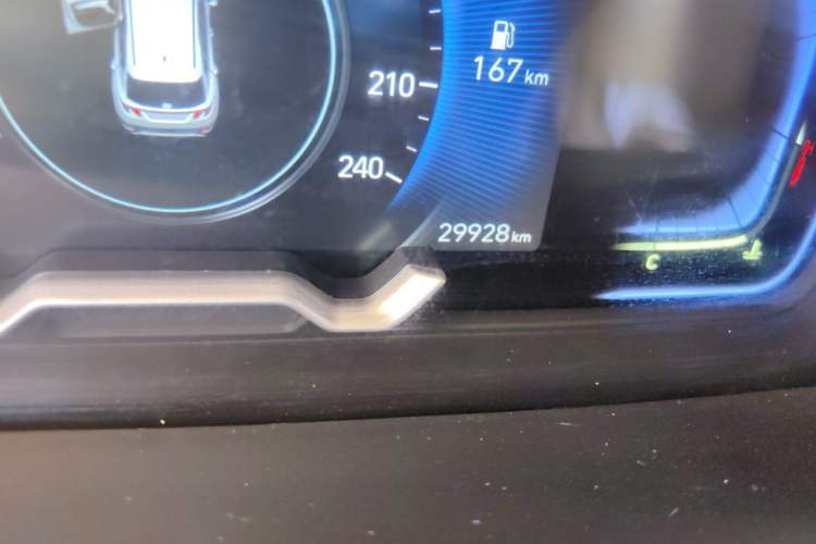 Used Hyundai Tucson 2023 Tucson L 1.5T Automatic Two-Wheel Drive GLX Elite Edition Odometer Close Up