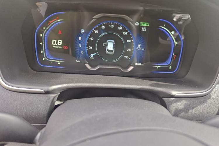 Used Hyundai Tucson 2023 Tucson L 1.5T Automatic Two-Wheel Drive GLX Elite Edition Odometer Close Up