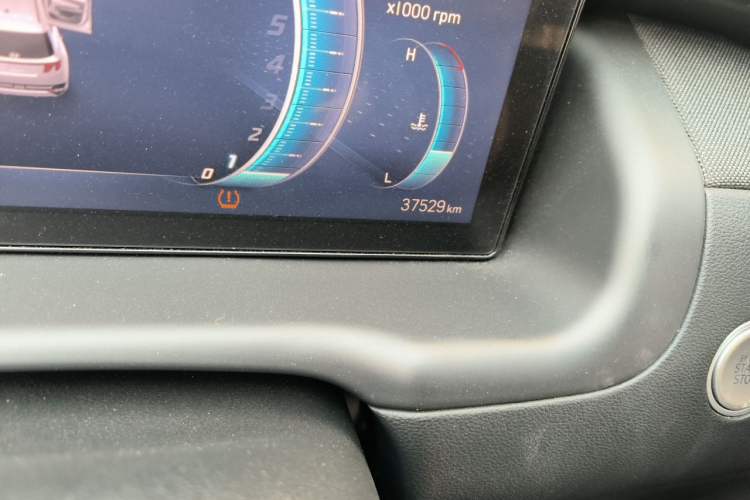 Used Hyundai Tucson 2023 Tucson L 1.5T Automatic Two-Wheel Drive LUX Prestige Edition Odometer Close Up