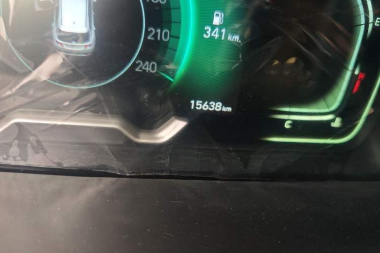 Used Hyundai Tucson 2023 Tucson L 1.5T Automatic Two-Wheel Drive GLX Elite Edition Odometer Close Up