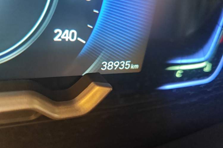 Used Hyundai Tucson 2023 Tucson L 1.5T Automatic Two-Wheel Drive GLX Elite Edition Odometer Close Up
