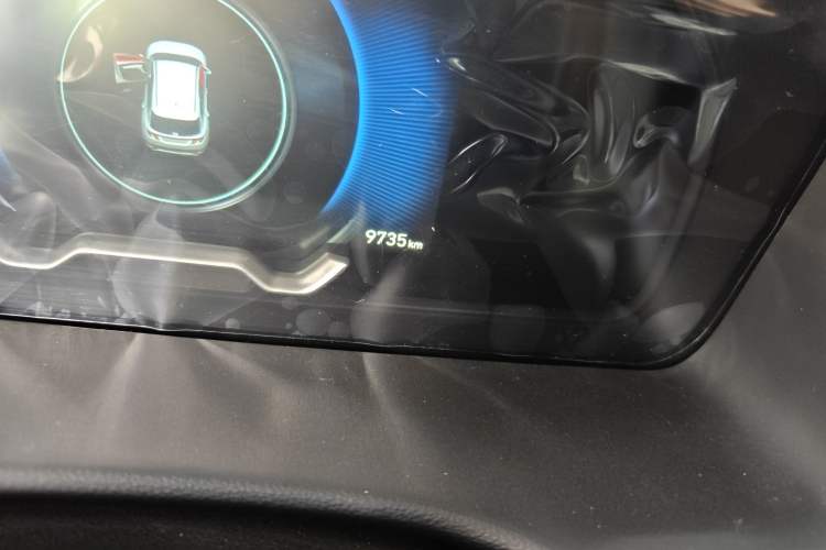 Used Hyundai Tucson 2023 Tucson L 1.5T Automatic Two-Wheel Drive DLX Luxury Edition Odometer Close Up