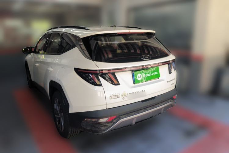 Used Hyundai Tucson 2023 Tucson L 1.5T Automatic Two-Wheel Drive GLX Elite Edition Rear Left 45 Deg