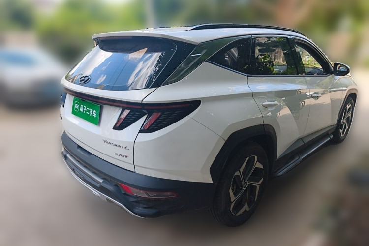 Used Hyundai Tucson 2023 Tucson L 1.5T Automatic Two-Wheel Drive DLX Luxury Edition Rear Right 45 Deg