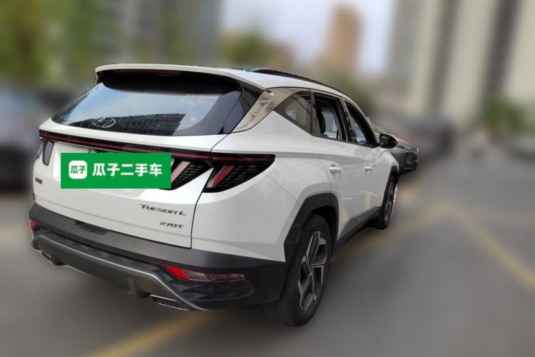 Used Hyundai Tucson 2023 Tucson L 1.5T Automatic Two-Wheel Drive LUX Prestige Edition Rear Right 45 Deg