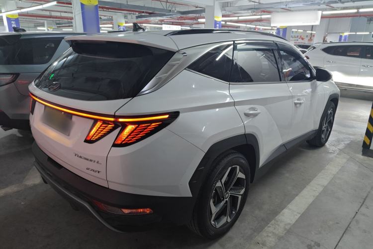 Used Hyundai Tucson 2023 Tucson L 1.5T Automatic Two-Wheel Drive DLX Luxury Edition Rear Right 45 Deg