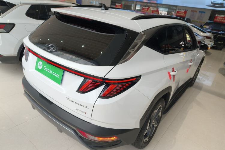 Used Hyundai Tucson 2023 Tucson L 1.5T Automatic Two-Wheel Drive DLX Luxury Edition Rear Right 45 Deg