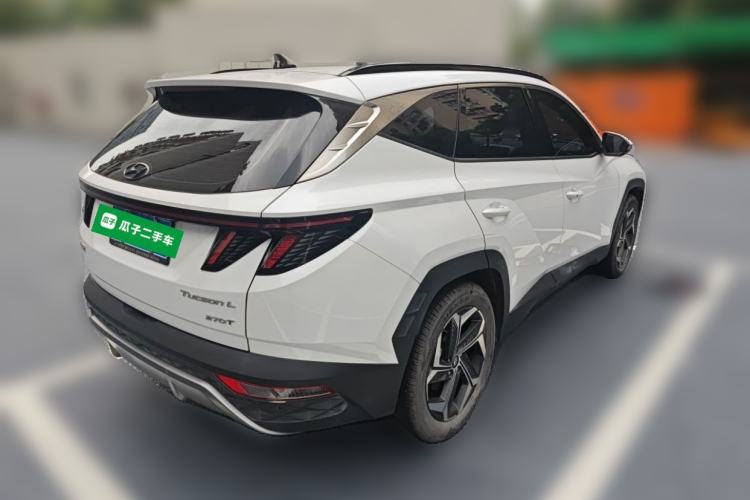 Used Hyundai Tucson 2023 Tucson L 1.5T Automatic Two-Wheel Drive DLX Luxury Edition Rear Right 45 Deg