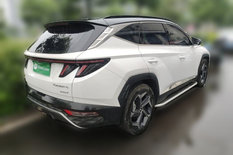 Used Hyundai Tucson 2023 Tucson L 1.5T Automatic Two-Wheel Drive DLX Luxury Edition Rear Right 45 Deg