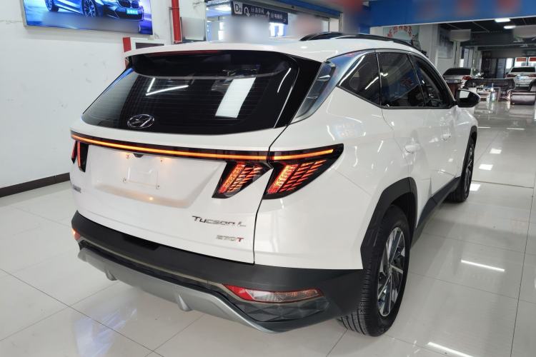 Used Hyundai Tucson 2023 Tucson L 1.5T Automatic Two-Wheel Drive GLX Elite Edition Rear Right 45 Deg
