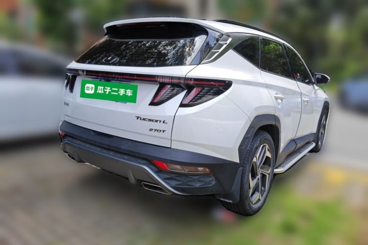 Used Hyundai Tucson 2023 Tucson L 1.5T Automatic Two-Wheel Drive LUX Prestige Edition Rear Right 45 Deg