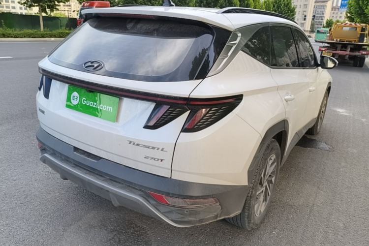 Used Hyundai Tucson 2023 Tucson L 1.5T Automatic Two-Wheel Drive GLX Elite Edition Rear Right 45 Deg