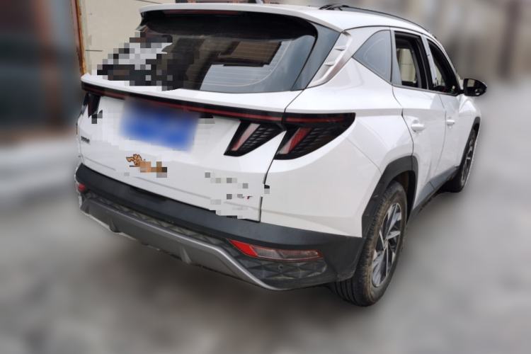 Used Hyundai Tucson 2023 Tucson L 1.5T Automatic Two-Wheel Drive GLX Elite Edition Rear Right 45 Deg