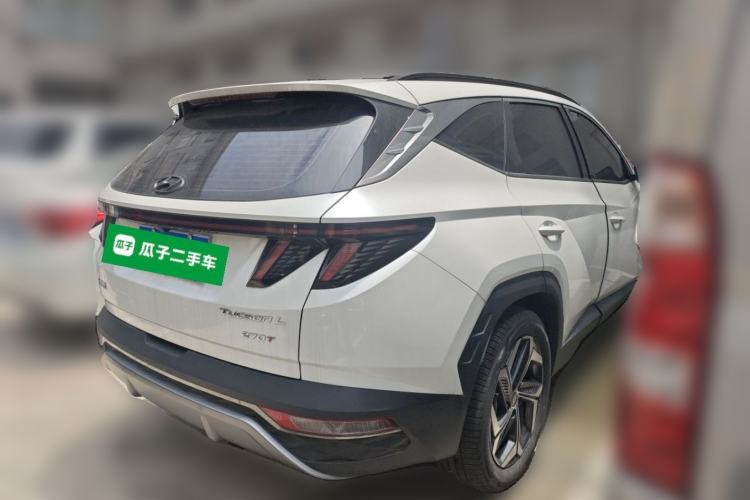 Used Hyundai Tucson 2023 Tucson L 1.5T Automatic Two-Wheel Drive DLX Luxury Edition Rear Right 45 Deg