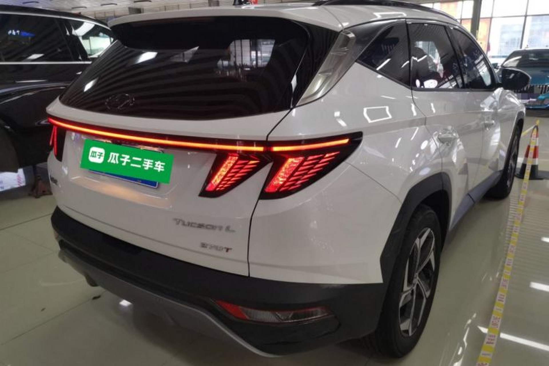 Used Hyundai Tucson 2023 Tucson L 1.5T Automatic Two-Wheel Drive DLX Luxury Edition Rear Right 45 Deg