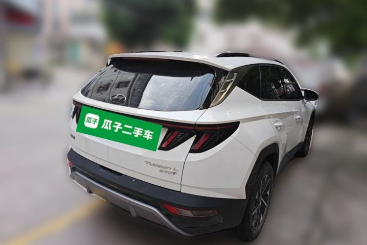 Used Hyundai Tucson 2023 Tucson L 1.5T Automatic Two-Wheel Drive GLX Elite Edition Rear Right 45 Deg