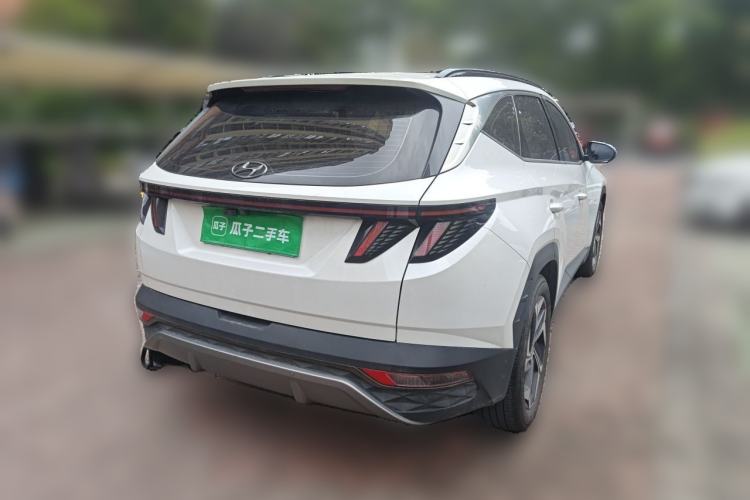 Used Hyundai Tucson 2023 Tucson L 1.5T Automatic Two-Wheel Drive DLX Luxury Edition Rear Right 45 Deg