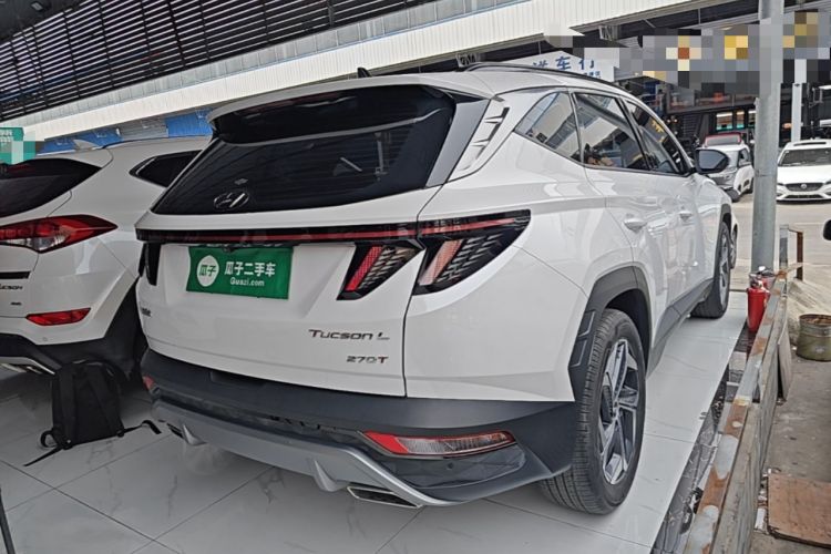 Used Hyundai Tucson 2023 Tucson L 1.5T Automatic Two-Wheel Drive LUX Prestige Edition Rear Right 45 Deg