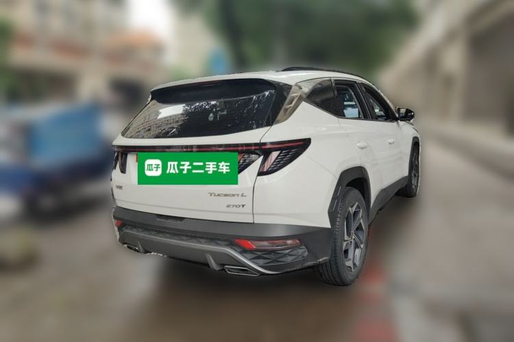 Used Hyundai Tucson 2023 Tucson L 1.5T Automatic Two-Wheel Drive LUX Prestige Edition Rear Right 45 Deg