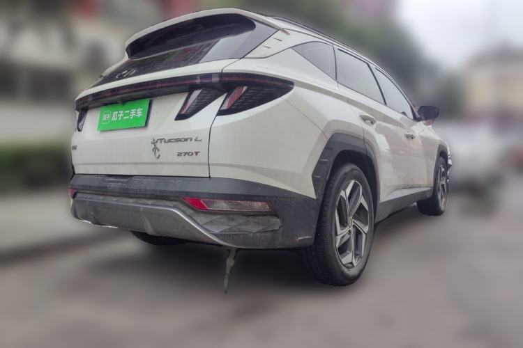 Used Hyundai Tucson 2023 Tucson L 1.5T Automatic Two-Wheel Drive DLX Luxury Edition Rear Right 45 Deg
