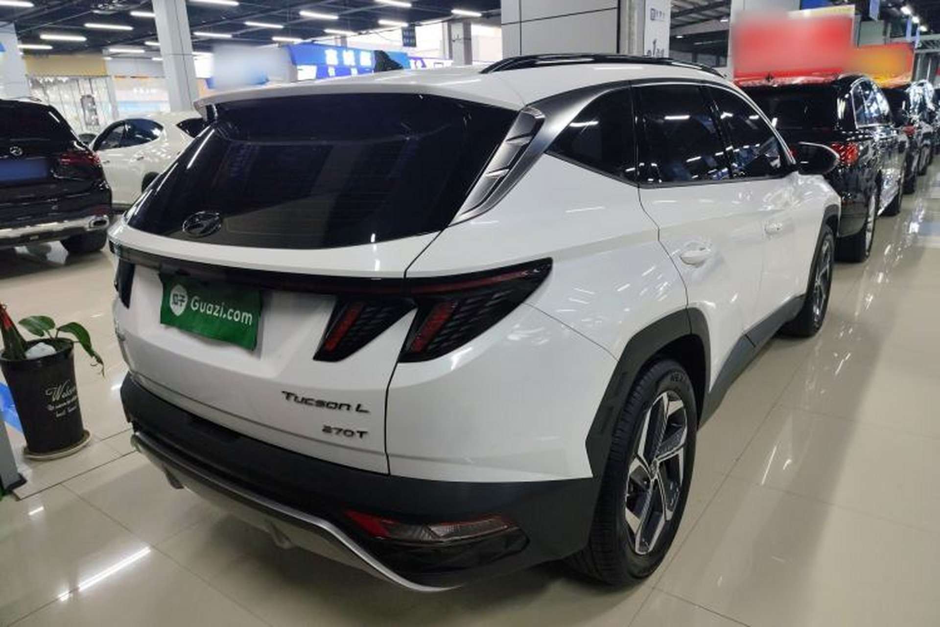 Used Hyundai Tucson 2023 Tucson L 1.5T Automatic Two-Wheel Drive DLX Luxury Edition Rear Right 45 Deg