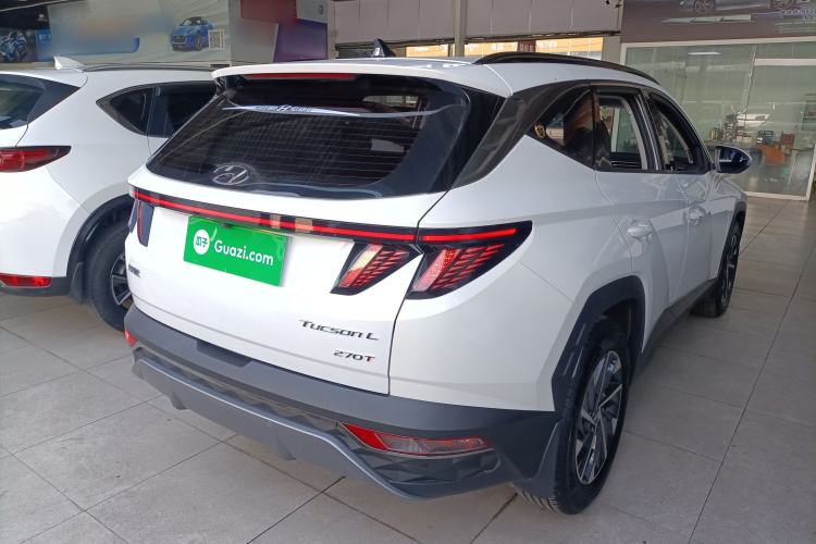 Used Hyundai Tucson 2023 Tucson L 1.5T Automatic Two-Wheel Drive GLX Elite Edition Rear Right 45 Deg