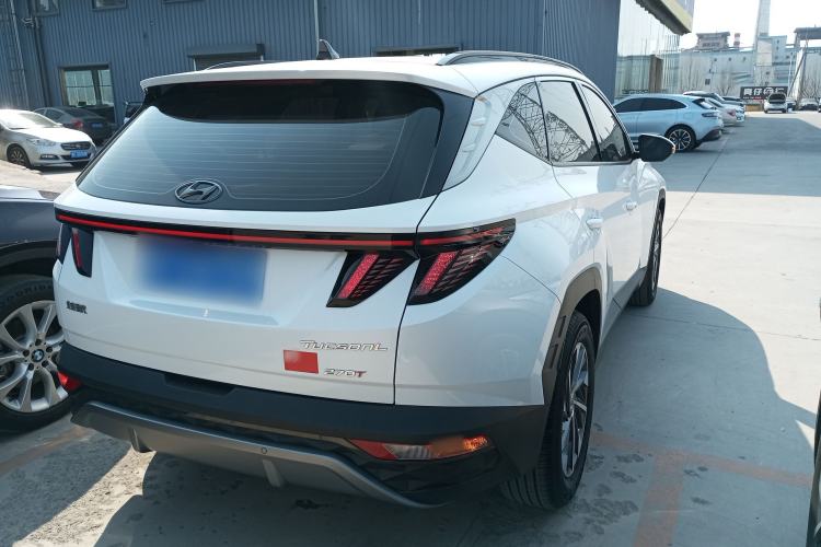 Used Hyundai Tucson 2023 Tucson L 1.5T Automatic Two-Wheel Drive GLX Elite Edition Rear Right 45 Deg