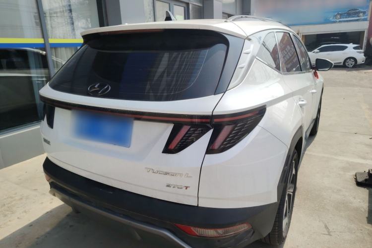 Used Hyundai Tucson 2023 Tucson L 1.5T Automatic Two-Wheel Drive DLX Luxury Edition Rear Right 45 Deg