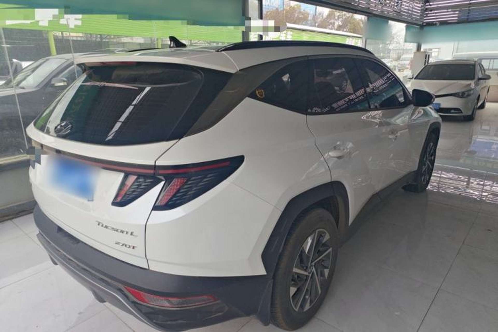 Used Hyundai Tucson 2023 Tucson L 1.5T Automatic Two-Wheel Drive GLX Elite Edition Rear Right 45 Deg