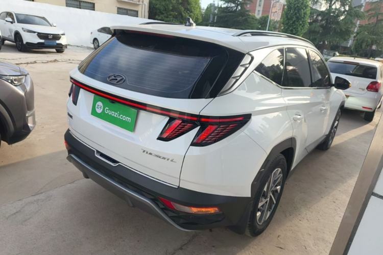 Used Hyundai Tucson 2023 Tucson L 1.5T Automatic Two-Wheel Drive GLX Elite Edition Rear Right 45 Deg