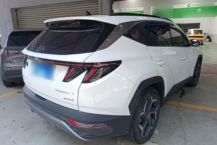 Used Hyundai Tucson 2023 Tucson L 1.5T Automatic Two-Wheel Drive DLX Luxury Edition Rear Right 45 Deg