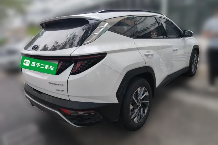 Used Hyundai Tucson 2023 Tucson L 1.5T Automatic Two-Wheel Drive GLX Elite Edition Rear Right 45 Deg