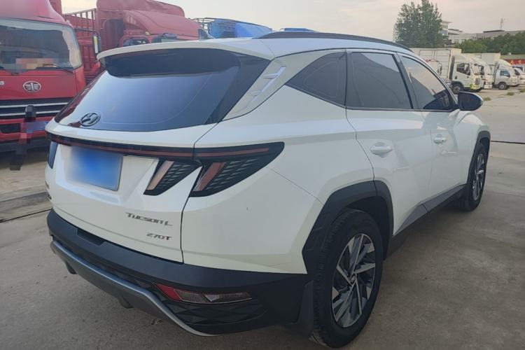 Used Hyundai Tucson 2023 Tucson L 1.5T Automatic Two-Wheel Drive GLX Elite Edition Rear Right 45 Deg