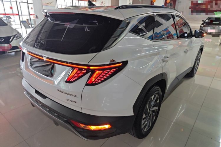 Used Hyundai Tucson 2023 Tucson L 1.5T Automatic Two-Wheel Drive GLX Elite Edition Rear Right 45 Deg
