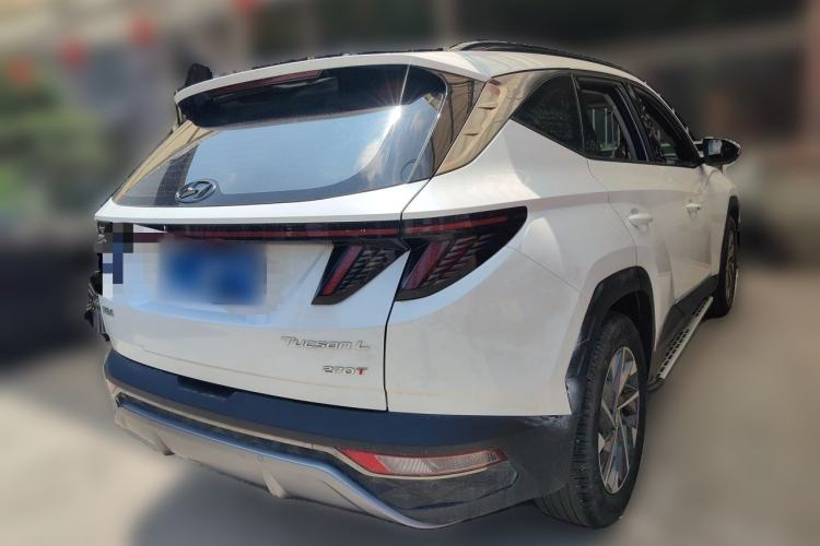 Used Hyundai Tucson 2023 Tucson L 1.5T Automatic Two-Wheel Drive GLX Elite Edition Rear Right 45 Deg