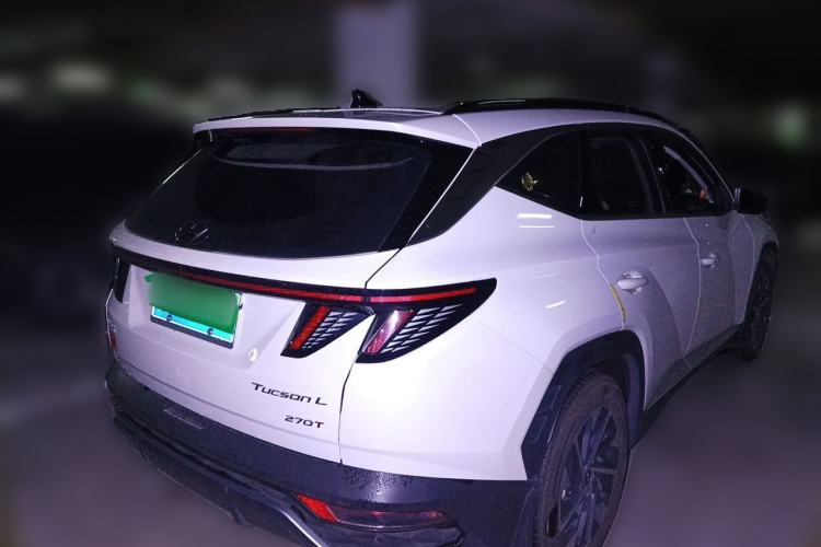 Used Hyundai Tucson 2023 Tucson L 1.5T Automatic Two-Wheel Drive GLX Elite Edition Rear Right 45 Deg
