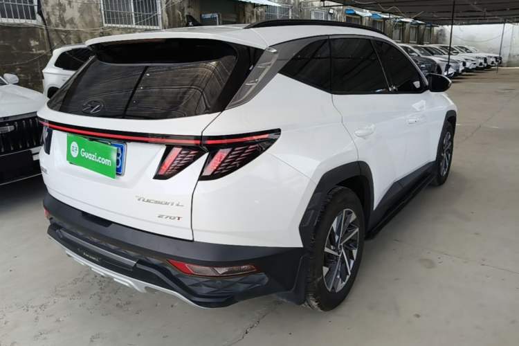 Used Hyundai Tucson 2023 Tucson L 1.5T Automatic Two-Wheel Drive GLX Elite Edition Rear Right 45 Deg