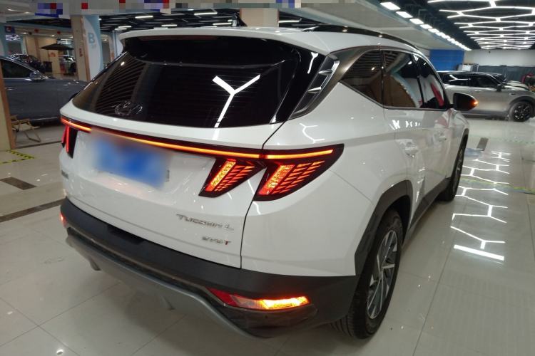 Used Hyundai Tucson 2023 Tucson L 1.5T Automatic Two-Wheel Drive GLX Elite Edition Rear Right 45 Deg